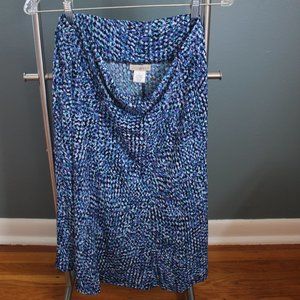 Roz & Ali Lightweight Print Skirt